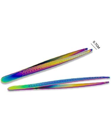 Buy Precision Slant Tweezers - Stainless Steel Eyebrow Tweezers for Perfect Shaping | International Shipping Available - Buy Online on SooperMarket.com