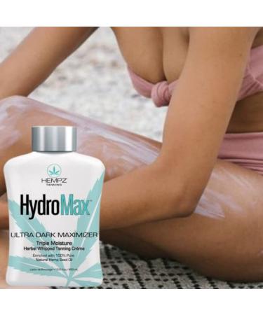 Hempz Hydro Max Ultra Dark Maximizer Indoor Tanning Salon Lotion 13.5 Fl Oz | Buy Online Now - Buy Online on SooperMarket.com
