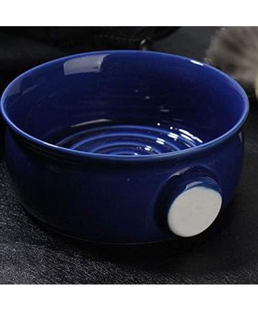 JOUSE Royal Blue Ceramic Men's Shaving Mug Bowl - Wide Mouth for Shaving Brush & Soap - Buy Online on SooperMarket.com