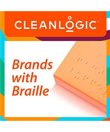 Cleanlogic Exfoliating Body Scrubber - Small Size, Assorted Colors (Pack of 6) - Buy Online on SooperMarket.com