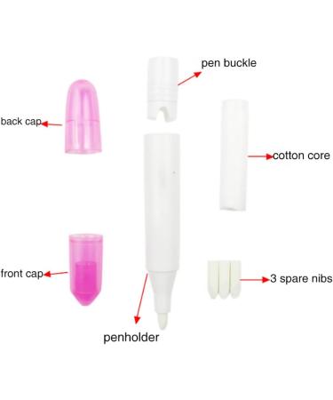 1PC Nail Art Corrector Pen UV Gel Nail Corrector Pen Nail Polish Remover Pen Manicure Tool Random Color - Buy Online on SooperMarket.com
