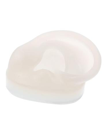 Healeved Ear Model Decorating Tools Silicone Tool Piercing Tools Piercings Practice Tool Ear Structure Model External Ear Model Simulation Human Ear Models Silicone Ear Models Silica Gel Transparent 2 6X4.5CM