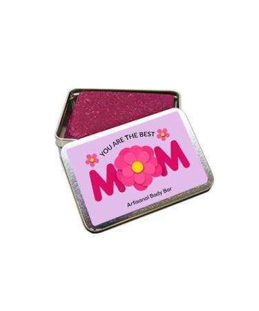 Shop Gears Out Best Mom Soap Bar & Tin Set - Unique Mother's Day Gift Pink Soap for Women Perfect Stocking Stuffer - Buy Online on SooperMarket.com