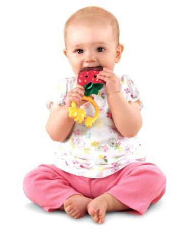 Fisher-Price Sweet Treats Teether  Strawberry (Discontinued by Manufacturer)