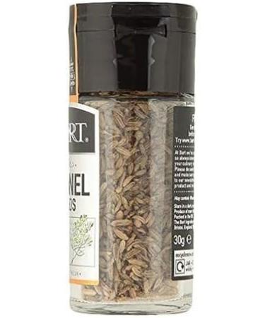Bart Fennel Seeds 30g - Premium Quality Spice for Cooking | Buy Online - Buy Online on SooperMarket.com