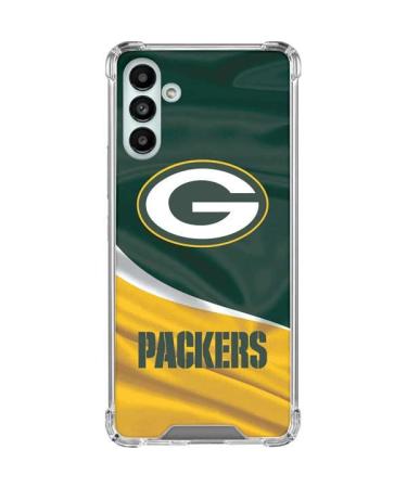 Skinit Clear Phone Case Compatible with Samsung Galaxy A13 5G - Officially Licensed NFL Green Bay Packers Design