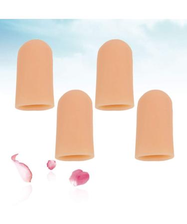 Silicone Gel Toe Protectors - Breathable Toe Caps for Blisters Size L (10pcs) - Buy Online on SooperMarket.com
