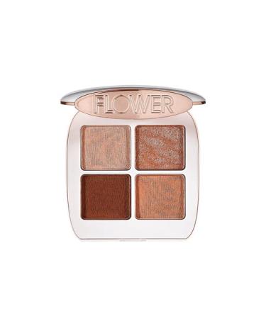 FLOWER BEAUTY Petal Play Shadow Quad - Gilded Lily Eyeshadow Palette | International Shipping Available - Buy Online on SooperMarket.com