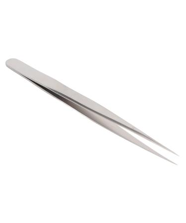 Eyelash Extension Tweezers Blooming Precision Grafting Eyelash Tweezers Stainless Steel (Straight Tweezers)