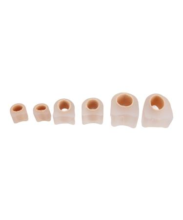Toe Corrector Spacer Comfortable Fit Bunion Corrector 3 Pair Preventing Friction Ring Sleeve Design for Overlapping Toes for Nail Problems