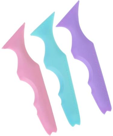 Baluue 6 Pcs Silicone Beauty Ruler Lipstick Makeup Tool Lash Tool Mascara Drawing Eyeliner - Buy Online on SooperMarket.com