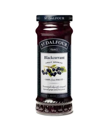 St Dalfour Delicious Fruit Blackcurrant Spread (6 Bottles)