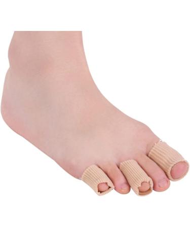 Healvian Toe Spacers & Tubes Sleeves 2Pcs - Elastic Fabric Lined Cushion Pad Protectors for Blisters & Calluses - Blister Bandaids 20X2.5CM - Buy Online on SooperMarket.com