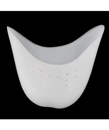FOMIYES Silicone Pointed Dance Shoe Pads - High Heel Toe Protectors for Women - 1 Pair (White) - Buy Online on SooperMarket.com