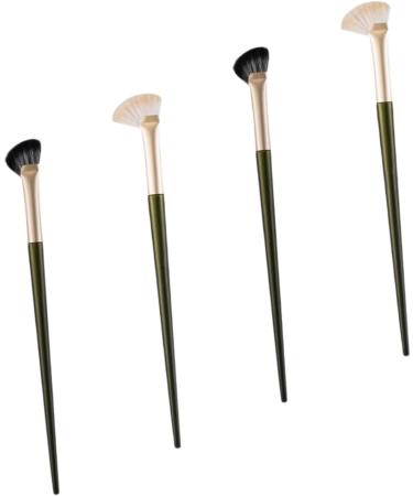 Healeved 20 Pcs Nose Shadow Brush Concealer Brush Eyeshadow Contour Brush Angled Eyebrow Wooden Handle - Buy Online on SooperMarket.com