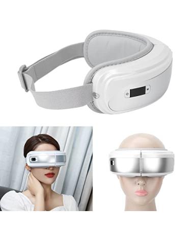 Eye massage device with warmth foldable massage eye mask vibration heat function music via bluetooth massage glasses helps with eye circles and dry eyes eye therapy