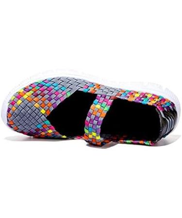 Women's Lightweight Elastic Trainers - Comfort Slip-On Sport Water Shoes - 41.5 EU Gray | International Shipping - Buy Online on SooperMarket.com
