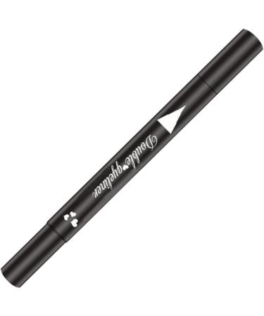 Eyeliner Stamp 2 in 1 Double-Head Waterproof Liquid Eyeliner Pen Make-Up Tool Black Heart Liquid Eyeliner - Buy Online on SooperMarket.com
