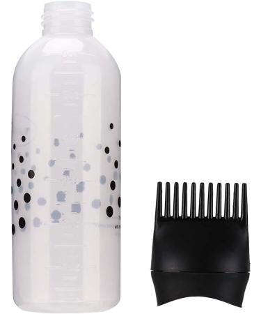 Serlium Hair Oil Applicator Bottle 160ml - Lightweight Root Comb for Scalp Treatment & Hair Coloring Dye - Black - Buy Online on SooperMarket.com