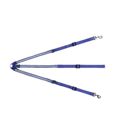 FM2018XSL Horse Harness LED Breastplate Luminous Reflective Belt for Outdoor Equestrian Protection Safety Blue