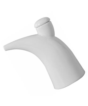 Zerodeko 1pc Lecythus Pottery Vinegar Dispenser Pottery Seasoning Pot Vinegar Pour Pot Ceramic Seasoning Bottle Olive Oil Pourer Bottle Ceramic Jar Bone China Ceramics White Vinegar Bottle