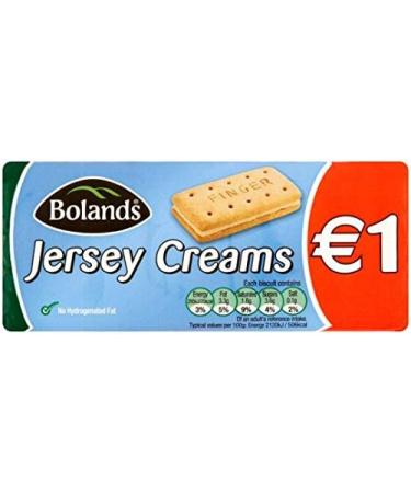 Bolands Jersey Creams 3-Pack - Authentic Irish Butter Flavored Cream Filled Biscuits - 150g (5.3oz) per Bag - Buy Online on SooperMarket.com