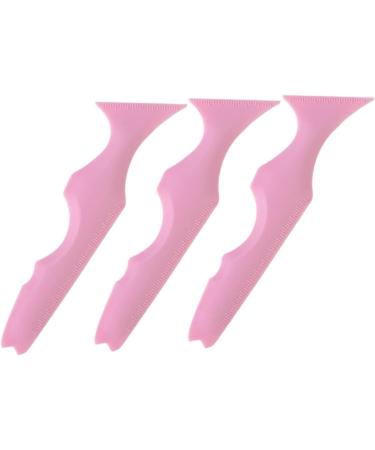 Baluue 15 Pcs Silicone Beauty Ruler Makeup Eyeliner Eyebrow Guide Stencil Lip Line for Beginners Lash Tools 15X4.15CMx5pcs Pink-2x5pcs - Buy Online on SooperMarket.com