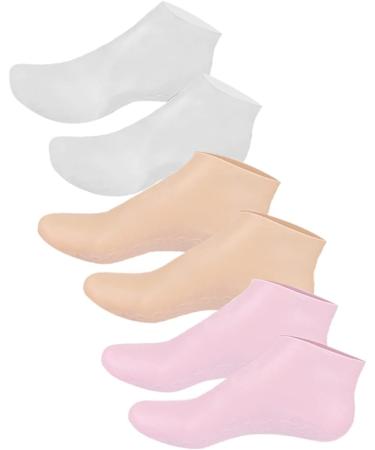 Healeved 9 Pairs Moisturizing Socks Moisture Socks Foot Moisturizer for Dry Cracked Feet Aloe Socks for Women Moisturizing Spa Socks Lotion Socks Gel Socks Non Socks Heel Sebs Foot Socks - Buy Online on SooperMarket.com