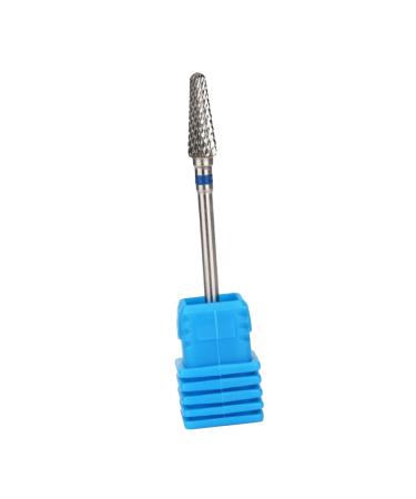 HAPINARY Nail Art Tools Nail Art Supplies Nail Grinding Head Nail Art Accessories Tungsten Steel Tool Nail File Drill Bit Tools medium As Shown