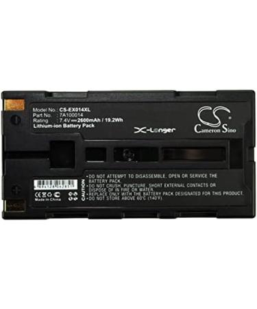 Replacement Battery for Extech Andes 3 APEX 2 APEX 3 - 2600mAh/7.4V Compatible - International Shipping Available - Buy Online on SooperMarket.com