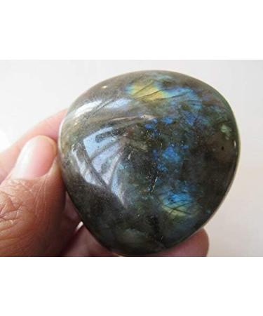 A Rare Natural Flash Labradorite Crystal Gem Stone Original Reiki 60g JZIGTDEM - Buy Online on SooperMarket.com