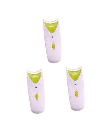 Angoily 3pcs Woman Eyelash Curler Fake Lash Accessories Eyelash Seperator Heated Eyelash Curler False Eyelash Curler Heated Curler Eyelash Curlers Fake Eyelashes Travel Heating mediumx3pcs
