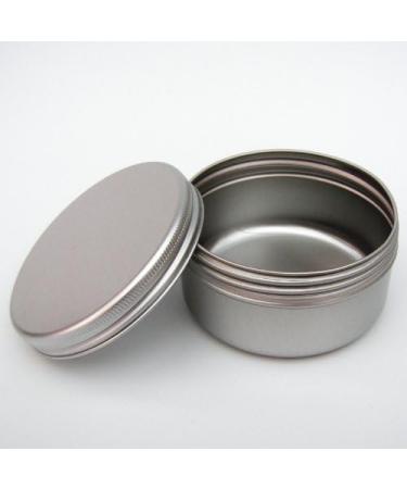 Buy 10 x 100ml Aluminum Makeup Candle Pots | Empty Large Cosmetic & Spice Containers | Ideal for Hair Products & Sweet Storage - Buy Online on SooperMarket.com