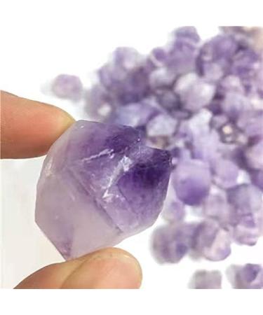 Gemstone Minerals raw Crystal Points Natural Purple Quartz Crystal Amethyst Cluster for Reiki 100g FUZEGRDLI - Buy Online on SooperMarket.com