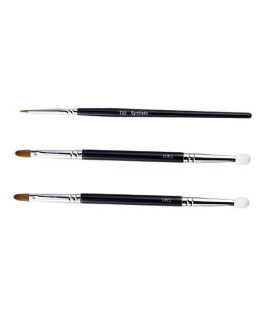 Angoily 1 Set Concealer Brush Double Head Man-made Fiber Travel Sponge Brush
