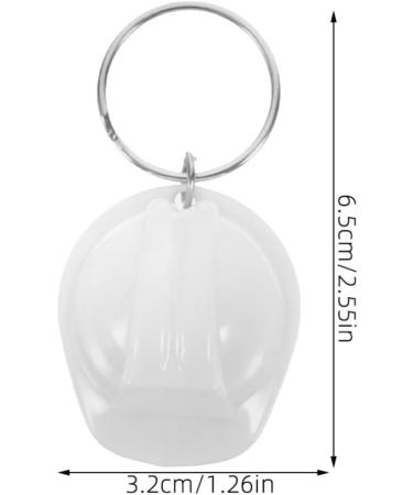 IMIKEYA Construction Hat Keychain 6pcs Mini Helmet Key Rings Safety Helmets Hard Hats Pendant Charms Construction Party Favors - Buy Online on SooperMarket.com