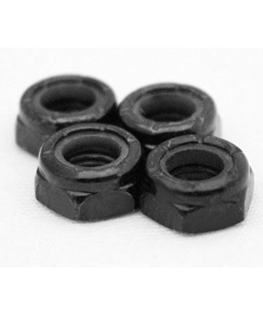 4 Axle Nuts for Skateboard Longboard Trucks - Full Set of Dimebag Truck Lock Nuts 5/16 (Standard)