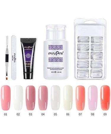 LAXED Nail Art Fast-Drying Nail Gel Nail-Dressing Tool Multicolor Extended Gel 15Ml Suit Nail Tools 04 - Buy Online on SooperMarket.com