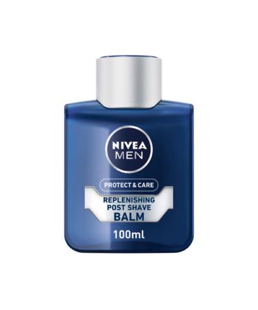 NIVEA MEN Protect & Care Replenishing Post Shave Balm (100ml) Aftershave Balm For Men Soothing Post Shave Balm NIVEA After Shave Balm Aloe Vera & Pro-Vitamin B5 100 ml (Pack of 1)