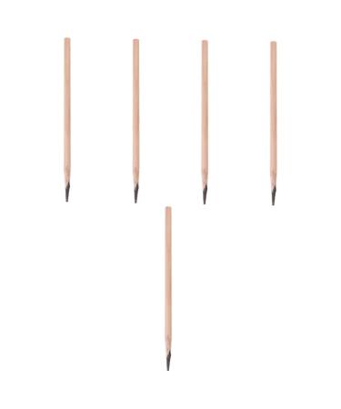 Healeved 5pcs Eyebrow Pencil Wooden Brow Pencil Brow Pencil for Women Very Fine Miss Hard Core