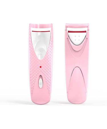 Dajidafu Eyelash Heated Curler Electric Long Lasting Eyelashes Clip Battery Operated Makeup Curling Gifts Beauty Accessories Pink - Buy Online on SooperMarket.com