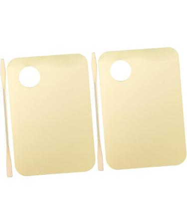Balacoo 8 Sets Color Palette - Professional Makeup Artist Tools Nail Scraper & Mixing Plates for Acrylic & Pigment - Korean Makeup Essentials - Buy Online on SooperMarket.com