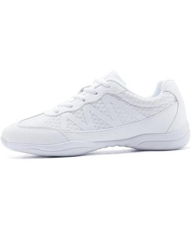 White Cheerleading Shoes for Girls & Women Stylish Dance Yoga & Gymnastics Training Shoes Size 36 EU - Buy Online on SooperMarket.com