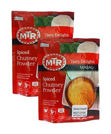 Food World Combo - Ethnic Choice Indian Grocery Powder Chutney 200g (Pack of 2) Promo Pack