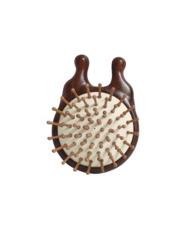 Air Bag Comb Air Cushion Comb Massage Wood Comb Curly Hair Comb Brush Hair Curly Hair (Color : White antenna)