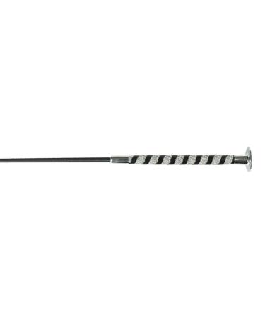 HORZE Extra Long Dressage Training Whip for Flatwork Black US 47 in (EU 120 cm)