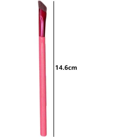 2Pcs Multi-Function Eyebrow Brush Set for Shaping and Concealing Eyes - Square & Angled Brushes - Buy Online on SooperMarket.com