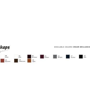 Kaps Self Shine Shoe Cream With Sponge Applicator Instant Perfect Leather Gloss Brillance 10 colours 100 - Neutral / Transparent / Colourless - Buy Online on SooperMarket.com