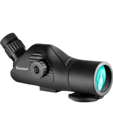 BARSKA Tactical 11-44x50 Angled Spotting Scope with Tripod And Soft Carrying Case , Black