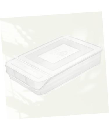 OSALADI 1pc box Multifunctional Large Refrigerator Tray Crisper Holder White Home Plastic Kitchen Capacity White 31.5x22cm - Buy Online on SooperMarket.com